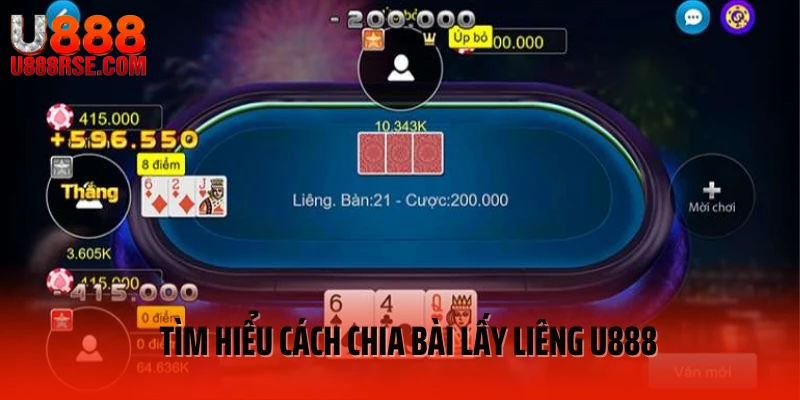 Tìm hiểu cách chia bài lấy liêng U888 Tìm hiểu cách chia bài lấy liêng U888